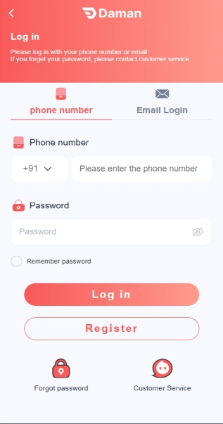 Daman game login